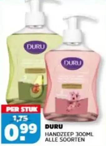 Sahan Supermarkten Duru Handzeep aanbieding