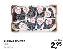 HANOS Blauwe druiven aanbieding
