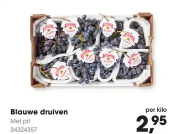 HANOS Blauwe druiven aanbieding