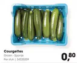HANOS Courgettes aanbieding