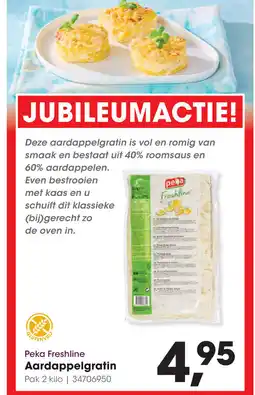 HANOS Peka Freshline Aardappelgratin aanbieding