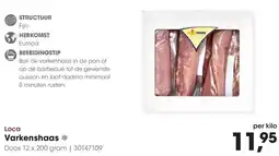 HANOS Varkenshaas aanbieding