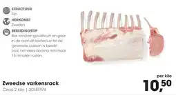HANOS Zweedse varkensrack aanbieding