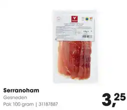 HANOS Serranoham aanbieding