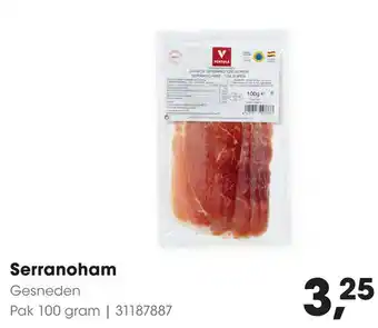 HANOS Serranoham aanbieding