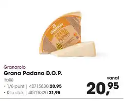HANOS Grana Padano D.O.P. aanbieding