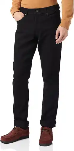 Amazon Wrangler heren Jeans RED KABEL REGULAR aanbieding