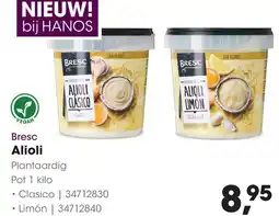 HANOS Alioli Plantaardig aanbieding