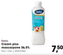 HANOS Debic Cream plus mascarpone 36,5% aanbieding