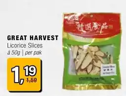 Amazing Oriëntal GREAT HARVEST aanbieding