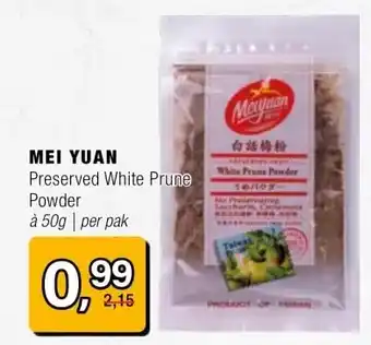 Amazing Oriëntal MEI YUAN aanbieding