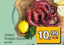 Amazing Oriëntal Octopus Tentakels (Spanje) per kilo aanbieding