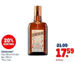 Makro Cointreau aanbieding