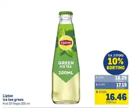 Makro Lipton ice tea green aanbieding