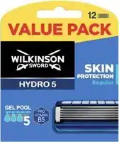 Bol.com Wilkinson Sword Hydro 5 -12 stuks - Scheermesjes aanbieding