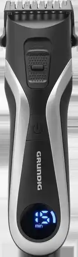 Bol.com Grundig haar- en baardtrimmer MC8840 - Op accu - Zwart / Zilver aanbieding