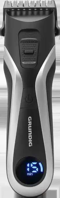 Bol.com Grundig haar- en baardtrimmer MC8840 - Op accu - Zwart / Zilver aanbieding