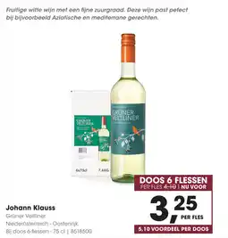 HANOS Johann Klauss aanbieding