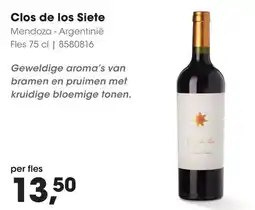 HANOS Clos de los Siete aanbieding