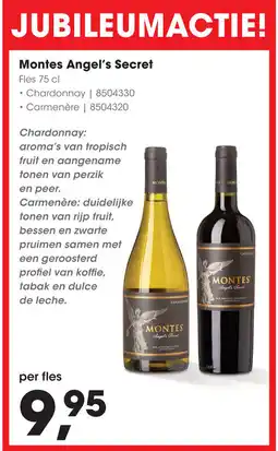 HANOS Montes Angel's Secret aanbieding