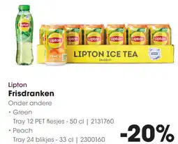 HANOS Lipton Frisdranken aanbieding