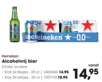 HANOS Heineken Alcoholvrij bier aanbieding