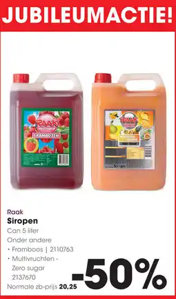 HANOS Raak Siropen aanbieding