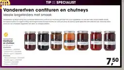 HANOS Vandererfven confituren en chutneys aanbieding