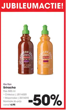 HANOS Go-Tan Sriracha aanbieding