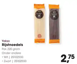 HANOS Yakso Rijstnoedels aanbieding