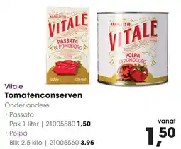 HANOS Vitale Tomatenconserven aanbieding