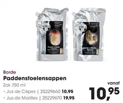 HANOS Borde Paddenstoelensappen aanbieding