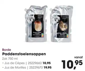 HANOS Borde Paddenstoelensappen aanbieding