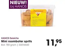 HANOS HANOS Selektie Mini roomboter sprits aanbieding