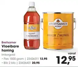 HANOS Breitsamer Vloeibare honing aanbieding