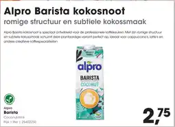 HANOS Alpro Barista aanbieding