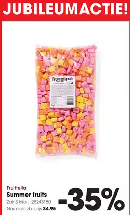 HANOS Fruittella Summer fruits aanbieding