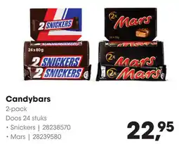 HANOS Candybars aanbieding