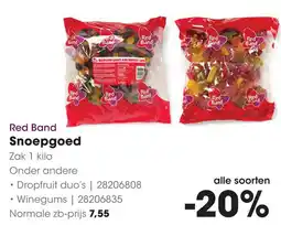 HANOS Red Band Snoepgoed aanbieding