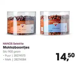 HANOS HANOS Selektie Mokkaboontjes aanbieding