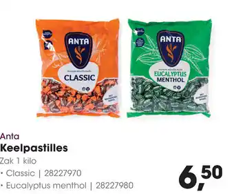 HANOS Anta Keelpastilles aanbieding