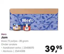 HANOS Hero Jam aanbieding