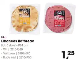 HANOS Lika Libanees flatbread aanbieding