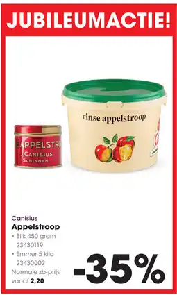 HANOS Canisius Appelstroop aanbieding