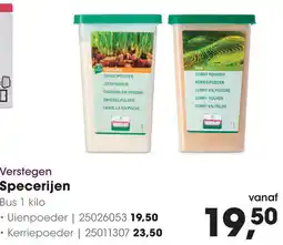 HANOS Verstegen Specerijen aanbieding