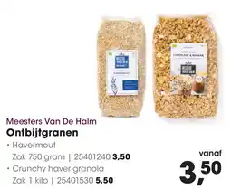 HANOS Meesters Van De Halm Ontbijtgranen aanbieding