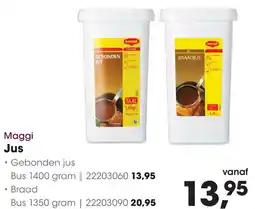 HANOS Maggi Jus aanbieding