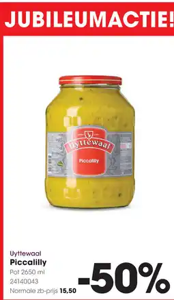 HANOS Uyttewaal Piccalilly aanbieding