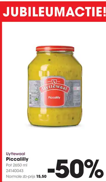 HANOS Uyttewaal Piccalilly aanbieding