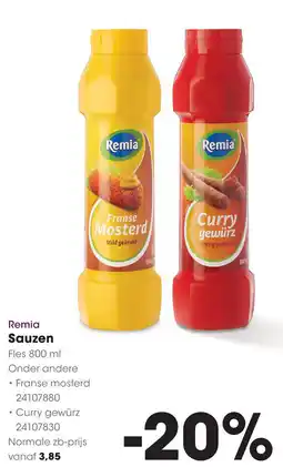 HANOS Remia Remia Sauzen aanbieding